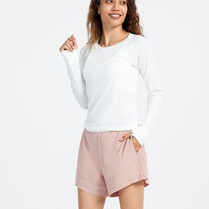 قميص مصمم ذو أرمية طويلة من نوع Sweatshirt قميص Girls 2.0 تنفس صالة الألعاب الرياضية مع تي شيرت رياضة طويلة الأكمام.