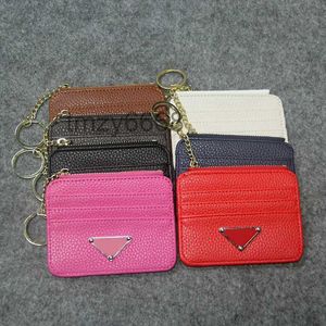 Lüks Tasarımcı Cüzdan Damier Para Çantası Anahtar zincirleri Zippy Lady Chain Cüzdanlar Kat Kart Tutucu Pasaport Kadın Çiçek Cüzdanlar Anahtar Koşusu 9vqh