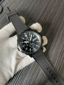 5A lWC Watch Aquatimer Chronograph Rubber Strap Automatic Self-Winding Movement Discount Designer Watches For Men Women's Fendave Wristwatch