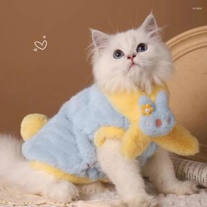 Костюмы для кошек, одежда на осень-зиму, теплый жилет с котенком Маппет Девон, милый питомец