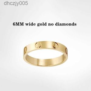 Diamond Rings for Women Love Rings Womens Designer Ring Par Jewelry Band Titanium Steel With Gold Silver Rose Casual Fashion Street Classic Valfritt Red Box LPDG