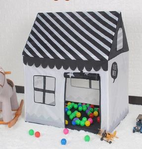 Nuova casa da gioco per interni ed esterni Facile da piegare Ocean Ball Pool Pit Tenda da gioco Gioca a capanna Ragazze Garden Playhouse Bambini Giocattolo per bambini Ten2302048