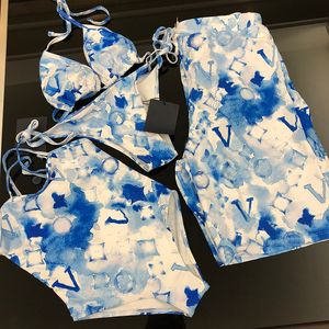 Designers förälder-barn badkläder barn bikinis män kvinnor barn lyxiga baddräkter