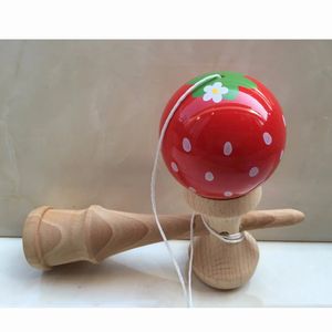 Kendama Ball Profesional Toy Kendama Palle da giocoliere Giocattoli per bambini Gioco all'aperto per adulti Giocattolo di Natale Colori casuali 6 cm 240112