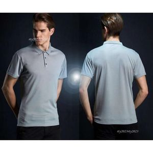 Polo di alta qualità nuovissimo da uomo Top in coccodrillo Polo a maniche corte Polo solido Polo Homme Slim Abbigliamento Camisas all'ingrosso 100 loghi personalizzati