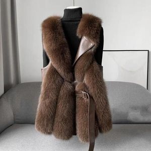 Kamizelki kobiet kamizelka zimowa puszysty faux fur płaszcz z guzikiem Zamknięcie Wystrój WITRPOOT WITRPOOF TALISCAat na przytulną ciepłą kurtkę