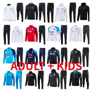 2023 2024 2025 Naples Napoli Soccer Training Suis Adul Men Kids Tracksui Ses Camisa 22 23 24 25 SSC AE7 D10S OSIMHEN KVARATSKHELIA Jogging Surveemen