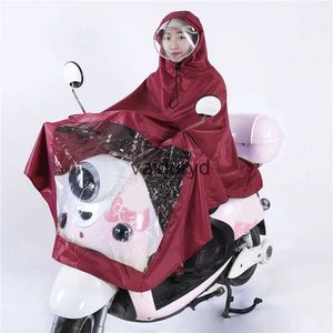 Raincoats Rain Wear Universal Waterproof Hooded Raincoat Rain Cape Coat Poncho For Mobility Scooters Motorcykel Motorcyklar Cykel BlueVaiduryD