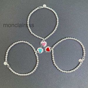 Pulseira t 925 prata esterlina gota cola rebite 4mm redondo talão t amor esmalte multidão e85d3k7j 3k7j25yiD4GG