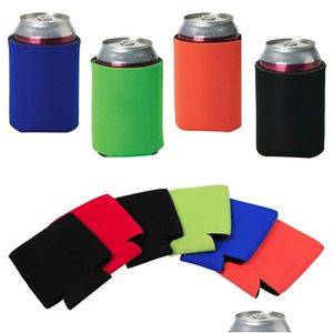 Restoran Ekipmanları Malzemeleri Toptan 330ml Bira İçecek Can Tutucular Çanta Buz Kolları Zer Koozies Malzemeleri 10 Damla Teslimat Dhozs