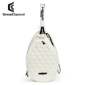 Bags 2023 Tennis Bag Badminton Bag Tennis Racket Bag Sports Bag Women's Bag One Shoulder Embroidery Korean Version Men's Bag Couples