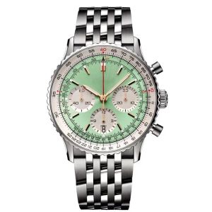 IV Breitlinx Navi Novo movimento do designer do temporizador A relógios Homem de alta qualidade de alta marca de luxo de luxo assistindo