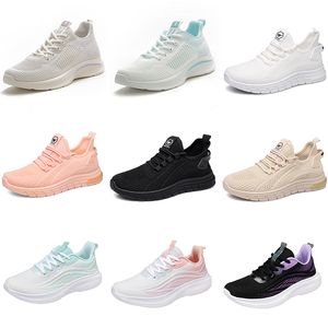 2024 winter women shoes Hiking Running Casual flat Shoes fashion Black pink beige gray Trainers large size 35-41