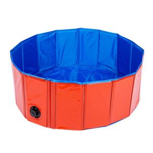 Piscina dobrável portátil redonda espessada pvc banheira de banho para animais de estimação verão interior ao ar livre piscina de bolinhas praia areia jogando piscina 240112