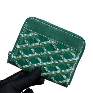 Mens Wallet Designer Wallet Women Coin Purse Go Yard Designer Card Holder Purse أعلى جودة الموضة سيدة Mini Wallet Card Card Card PanchNote Clip Zipper Pouch