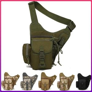 Bolsas de bolsas táticas Messenger Bags ao ar livre Pacote de exército Men Men tático bolsa de ombro tático caça militar acampamento para caminhada bolsas de crossbody