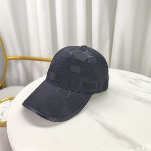 24ss erkek tasarımcı beyzbol şapkası kadın moda lüks snapback golf güneş kapağı klasik mektup nakış yaz siyah tuval yüksek kaliteli kamyon şapkası