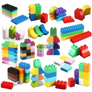 Bloki magnetyczne 5 szt. Duże bloki konstrukcyjne Figury Akcesoria Kompatybilne duże cegły LDREN Kids Foundation Plastic Montaż Educational Toysvaiduryb