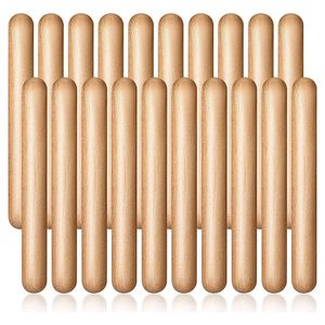 20Pieces 8 Inch Kids Rhythm Sticks Music Lummi Classical Wood Claves Musical Percussion Instrument 240112