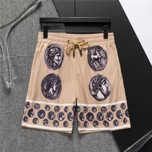 Moda masculina e feminina shorts de grife verão casual street wear maiô de secagem rápida coroa impressão listrado beach resort calças de praia tamanho asiático M-3XL