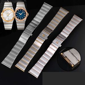 17/33/25 mm STEL WATK Pasek Omega Double Eagle Constellation Strap Pasp Men's and Watch's Watch