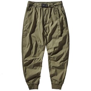 Pantaloni sportivi leggeri ad alta elasticità ad asciugatura rapida da uomo primavera ed estate pantaloni cargo sottili con tendenza sottile pantaloni casual da uomo l 240112