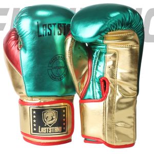 1Pair Durable Metal color Kids/Audlts Women Men Boxing Gloves for Sandbag Punch Training Muay Thai Karate Fight Mitts DEO 6-12oz 240112