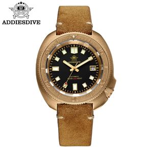 Adiesdive üst marka cusn8 bronz kasa erkekler izle C3 Süper Ayaklı Safir Kristal 20bar Su Geçirmez Otomatik Mekanik 240112