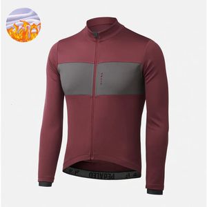 Pedaled Winter Jacket Man Jersey Jersey ciepłe polar długie ubrania rowerowe MTB Zestaw MAILLOT Outdoor Road Rower zużycie Ciclismo Hombre 240112