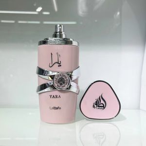 Yala perfumy 100 ml autorstwa Latafah wysokiej jakości długotrwałe lekkie kobiece perfumy Dubai arabskie perfumy żeńskie