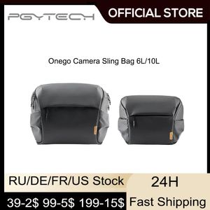 Tillbehör Pgytech OneGo Camera Sling Bag 6L 10L Crossbody Camera Bag för Sony/Canon/Nikon Drone ryggsäck för DJI Mavic 3 Series/Air 4