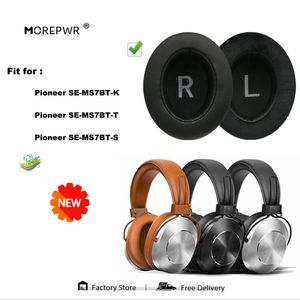 Zubehör Neues Upgrade Ersatz-Ohrpolster für Pioneer SEMS7BTK SEMS7BT T S Headset-Teile Lederkissen Samt-Ohrenschützer-Kopfhörer