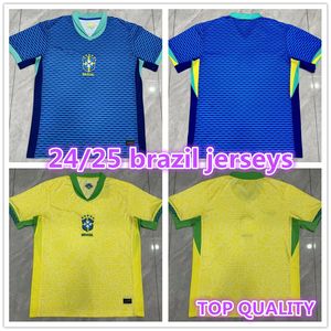 24 25 Brasil camisas de futebol 2024 2025 RIHARLISON PAQUETA PELE VINICIUS camisa de futebol maillots MARQUINHOS VINI JR ANTONY SILVA DANI ALVES camisa de futebol