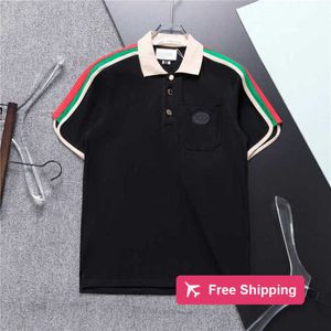 Erkek Tişörtler Tasarımcı T Shirts Erkekler Polos Modern Trend Kısa Kollu Lüks Mallar Nefes Alabilir Açık Hava Hareket Yüksek Kaliteli Polo Erkek Gömlek M-XXXL 3YEO