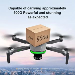 S155 Professional Drone UAV Quadcopter: Get The Most Out Of Your Flight With GPS Relay, Brushless Motor, 500g Payload, 3-Axis Gimbal Stabilizer,Christmas Gift