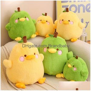 Baby Girl Toy Hy Wy Stitch P Doll 20/30/40CM Stuff Cartoon Duck Pear Pear Pear Pear Pear Sleep Pillow Stuffed Animals Christmas Gift Drop Del DHH0J