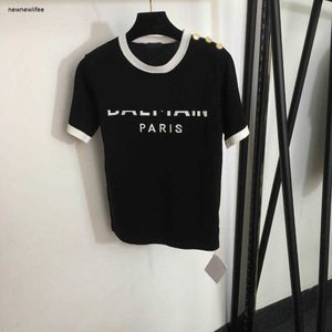 magliette firmate da donna abbigliamento di marca per top estivi da donna moda lettera logo ragazza camicia a maniche corte 13 gennaio