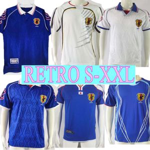 1998 Retroversion Japan Soccer Jerseys Home #8 NAKATA #11 KAZU #10 NANAMI #9 NAKAYAMA 95 98 99 Fotbollskjorta uniformer FSG