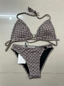 مصمم نسائي بيكيني ملابس السباحة S-XL Women Women Swimwear Fashion Letter Print Bikini Set Thongs Fashion Bra Party Sexy Up Lantage Suit Wear Wear MM222