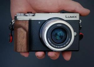 Aksesuarlar Ebony Ceviz Ahşap Ahşap Kamera El Kavrama Tutucu Panasonic Lumix GX9 DCGX9