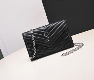 Designer womens shoulder bag luxury mini handbags fashion letter metal mark wool leather bags Paris chain clutch ladies envelope sling purses #Y1168B Top-quality