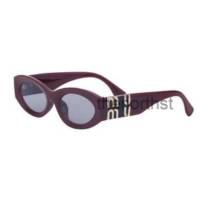 Tasarımcı güneş gözlüğü retro oval çerçeve erkekler kadınlar moda metal mu güneş gözlükleri kedi göz karesi bayanlar gölgeleri gafas de sol ivl7 3gtz
