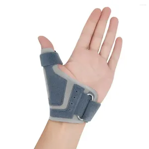 Apoio de pulso polegar cinta confortável cinta esportes respiráveis com mola embutida para dor artrite ativa