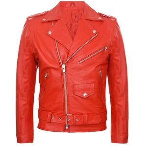 Butik Punk Erkekler PU Deri Ceket Motosiklet Moda İnce Fit Deri Ceket 240112