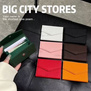 Luxury Fashion Genuine Leather Card Wallets Men Credit Card Holders Women Card&ID Holder Male Organizer Business Cards Case Bag Phone Pouches coin pockets Change bag