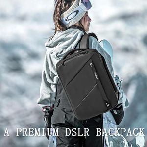 accessories 2022 Fine Dslr Backpacks Waterresistant Shockproof Camera Case for Nikon Sony Canon Lens Tripod Outdoor Travel Photography Bags