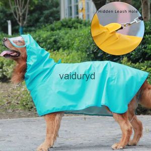 Dog Apparel Impermeable Big Dog Raincoat Waterproof Pet Clothes for Medium Large Dogs Golden Retriever Pitbull Rain coats mascotas Clothingvaiduryd