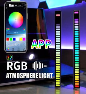 Гаджеты yd001 Беспроводная ритмичная подсветка RGB с голосовым управлением Музыкальная лампа Светодиодная компьютерная автомобильная атмосфера Пикап с пакетом от yo2813010