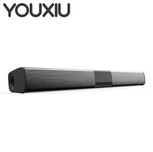 Hoparlörler Youxiu 20W Ses Bar Kablosuz Bluetooth Hoparlörler HiFi Stereo Home Scsience TV Soundbass Sound Sound Sound Çift Subwoofer TV PC için