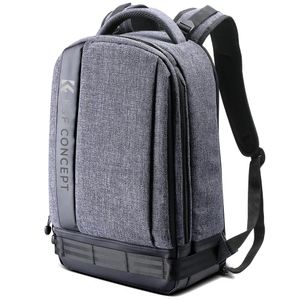 acessórios Kf Concept Mochila para câmera grande Bolsa para câmera Dslr cabe em laptop de 15,6 polegadas 13l com suporte para tripé compatível com Canon Nikon Sony